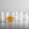Sur La Table Tate Double Old Fashioned Glasses, Clear view 3