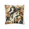 4th House in Virgo Tufted Floor Pillow, Square 26"  26" view 1