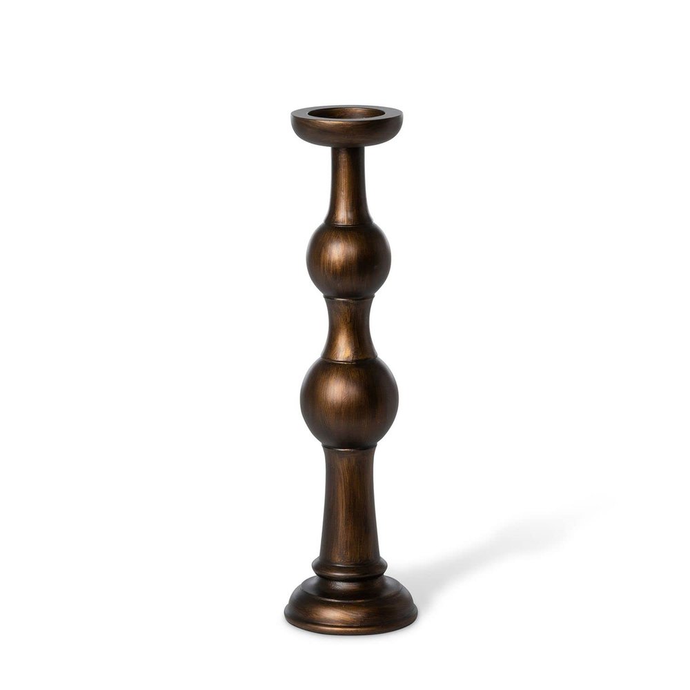 Park Hill Collection Manor Manor Hearth Wood Candle Holder, Medium
