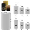 AOSTO Party Props Cylinder Fabric Cover Birthday Wedding Bridal Shower Golden Black Leaves Frame Design Soft and Washable Thickened Elastic Cloth view 4