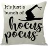 ailishabroy Halloween Skull Pillow Covers One Sided, Home Decor Cotton Linen Sofa Throw Pillow Case Cushion Cover 18" x 18" view 1
