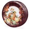 Fall Gather/Harvest Microwave Safe Paper Plate Set (Dinner & dessert Plate with Napkins BULK) view 4