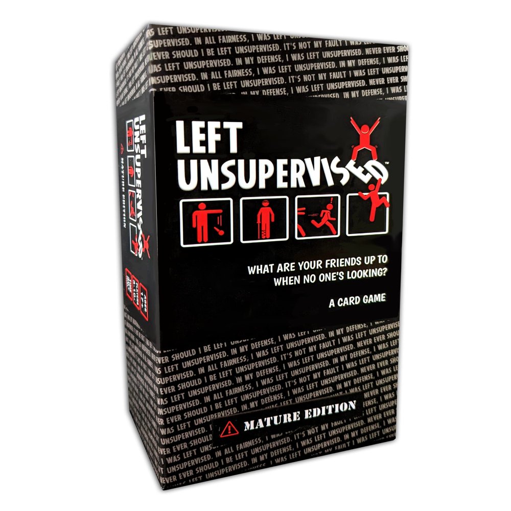 TwoPointOh Games Left Unsupervised: Mature Edition - A Party Card Game for Adults Who are Looking for Something New