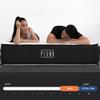 Brooklyn Bedding Plank Firm 10" Queen Mattress |Ultra Firm Technology |Cooling Top view 3