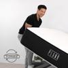 Brooklyn Bedding Plank Firm 10" Queen Mattress |Ultra Firm Technology |Cooling Top view 4