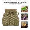 Zerodeko 2pcs Handmade Woven Storage Basket Household Organizer for Flower Arrangements Multi-purpose Use Rustic Design for Fruits Storage Random Style view 3