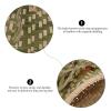 Zerodeko 2pcs Handmade Woven Storage Basket Household Organizer for Flower Arrangements Multi-purpose Use Rustic Design for Fruits Storage Random Style view 4