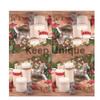 Keep Unique Christmas Napkins - 3-Ply Decorative Holiday Napkins - Over 700 Designs, Made in Europe - Serving Supplies For Holiday Parties, Cocktails, Table Decorations, DIY Crafts  6.5x6.5 20-Count view 2