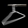100 Standard Gold Clothes Hangers - 18" Gold Wire Hangers view 2