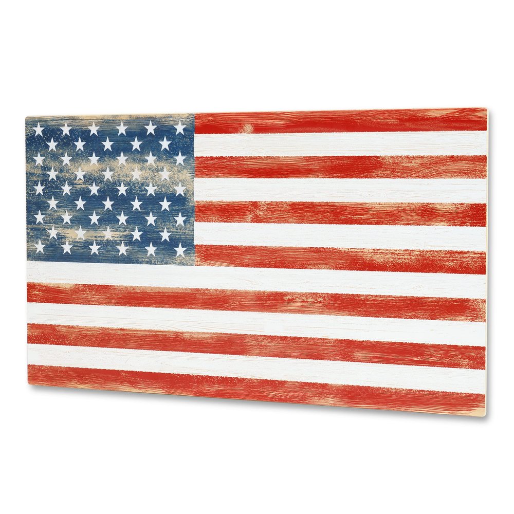 GoSports REAL GRAIN XL Wooden Wall Art - 38" x 22" - America, Texas or California
