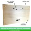 GoSports REAL GRAIN XL Wooden Wall Art - 38" x 22" - America, Texas or California view 4