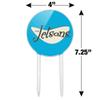 Acrylic The Jetsons Logo Cake Topper Party Decoration for Wedding Anniversary Birthday Graduation view 2