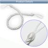 1PC Curtain Tiebacks Ropes Tie-Backs Handmade Curtain Holdbacks Clips Home Accessories Decorative,Gold,1pcs view 3