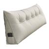 Bed Backrest Pillow Headboard 79820inch, Wedge Pillow for Bed Sleeping with Removable Cover, Triangular Reading Pillow Large for Adults Pregnant Women view 1