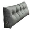 Bed Backrest Pillow Headboard 79820inch, Wedge Pillow for Bed Sleeping with Removable Cover, Triangular Reading Pillow Large for Adults Pregnant Women view 1