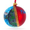 Cebu & Boracay, Philippines Glass Ball Christmas Ornament 4 Inches view 2