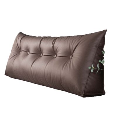 Bed Backrest Pillow Headboard 31820inch, Triangular Reading Pillow Large Bolster Headboard, Wedge Pillow for Bed Wall, with Removable Cover, for Day Bed Bunk Bed