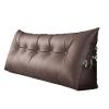 Bed Backrest Pillow Headboard 31820inch, Triangular Reading Pillow Large Bolster Headboard, Wedge Pillow for Bed Wall, with Removable Cover, for Day Bed Bunk Bed view 1