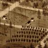 Antiguos Maps Historical Bird's Eye View Print of Deland Florida in Volusia County circa 1884 - measures 16 x 24 inches (406 mm x 610 mm) view 4