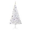 Artificial Christmas Trees Xmas for Home Office Shop Party Decoration,for Home, Office, Party Decoration,Easy Assembly, Artificial Christmas Tree with LEDs&Ball Set 82.7" 910 Branches view 1
