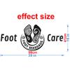 Spa Foot Massage Wall Sticker  Elegant Removable PVC Wall Art with Foot Care Theme  Great for Decorating Salons, Wellness Clinics, or as a Gift for Therapists 39"x16" (JWH327-Foot Care) view 2