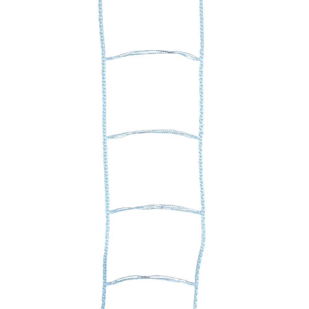 White String Ladder Tape for 2" (53mm) Wide Slats Horizontal Faux Wood, Wood & Venetian Blinds | with 1.81" (46mm) Spacing Between Slats (100 feet)