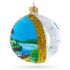 Bali, Indonesia Glass Ball Christmas Ornament 4 Inches view 2