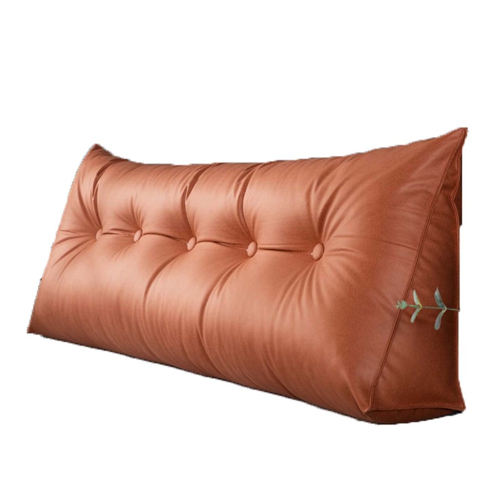 Bed Backrest Pillow Headboard 31820inch, Triangular Reading Pillow Large Bolster Headboard, Wedge Pillow for Bed Wall, with Removable Cover, for Day Bed Bunk Bed