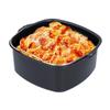 7 inch Air Fryer Cake Barrel, Square Iron Nonstick Baking Dish Fryer Bread Baking Basket Pizza Plate Grill Pot Mat for HD9925 / HD9860 / HD9905/01 view 1