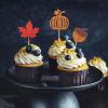 24pcs Thanksgiving Cake Decor Delicate Cupcake Toppers Picks for Festive Parties Food-grade Material for Safe Decorating for Thanksgiving Day Cakes Desserts view 4