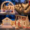 suddus Christmas Tree Lights Indoor, 66ft 200led Connectable Tree Lights with 8 Modes, Twinkle Lights for Christmas Tree, Backyard, Patio, Porch, House Decoration, Warm White view 2