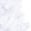 Artificial Holiday Christmas Pine Tree, for Home, Office, Party Decoration,Easy Assembly, Artificial Christmas Tree with Thick Branches White 59.1" PVC view 4