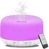 MOVOYEE Humidifiers for Bedroom Large Room Home Baby Kids Whole House Hotel Office Desk Plant,500ml Portable Aromatherapy Essential Oil Diffuser Cute Ultrasonic Cool Mist Humidifier with Light Remote view 1