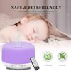 MOVOYEE Humidifiers for Bedroom Large Room Home Baby Kids Whole House Hotel Office Desk Plant,500ml Portable Aromatherapy Essential Oil Diffuser Cute Ultrasonic Cool Mist Humidifier with Light Remote view 4