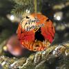 2022 Halloween Ornaments 3 Inch Black Cat Pumpkin Ceramic Ornament Full Moon Crow Night Before Christmas Tree Hanging Ornament Two Sides Printed Gothic Halloween Keepsake Gift view 4