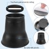 BTSD-home Bed Risers 6 Inch, Heavy Duty Round Furniture Risers for College Dorm Bed, Sofa, Couches & TV Stands, Non-Slip Bed Lifts for Underbed Storage, Set of 8 view 4