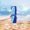 2 Pack Microfiber Lightweight Beach Towel 71"x32" Oversized Extra Large Thin Sand Free Towels Travel Swim Pool Yoga Gym Camping for Adults Women Men Beach Essentials Accessories Vacation Gift view 2