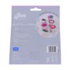 PME Jem Nozzles Set of 3 Small Flowers Collection, Standard, Silver view 3