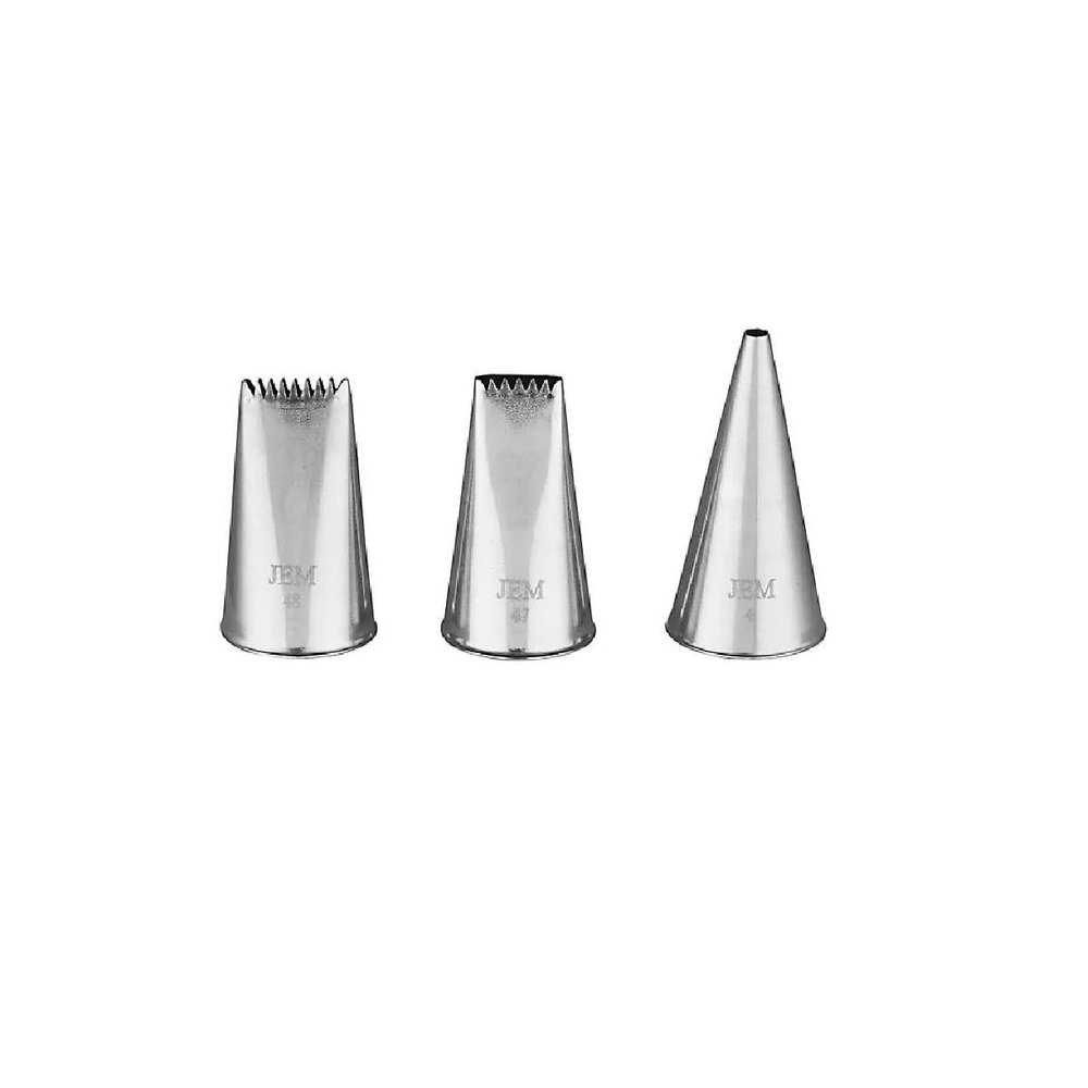 Jem Nozzles Set of 3 Basket Weave Collection