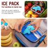 Monkey Business Kids Reusable Ice Packs for Lunch Box - Slim, Fun Freezer Packs Your Kids Will Love (Cub Pack of 3) view 2