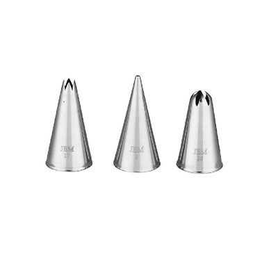 Jem Nozzles Set of 3 Dots & Shells Collection