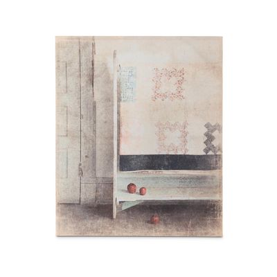 Park Hill Collection Country French Patchwork Quilt Print On Canvas