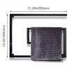 MSUDGH Smart Electric Heated Towel Rack, Towel Warmer, Wall Mounted Heated Towel Rail for Bathroom, with Timer/Temperature Control Function view 4
