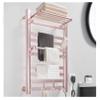 MSUDGH Bathroom Electric Heated Towel Rack, with Timer Towel Warmer, Heating Panel Fast Warming up Heated Towel Rail Polished Bathroom Pools Kitchen view 1