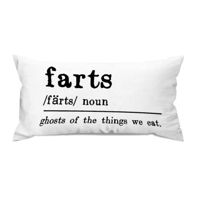 Farts Definition Lumbar Throw Pillow Covers 12x24 Farmhouse Rectangle Farts Cushion Covers Funny Wedding Birthday New Home Gift