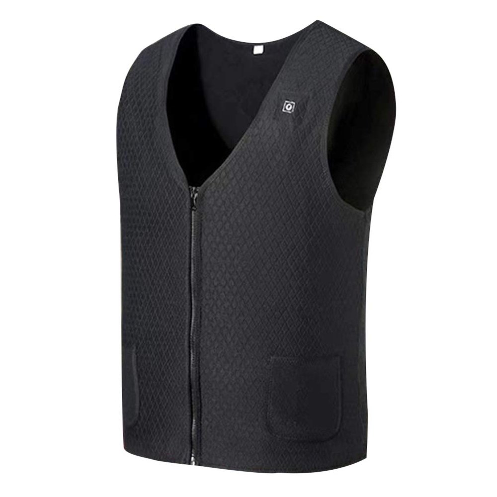 Homoyoyo Womens Heated Vest Thermal Warmer Lightweight Electric Heated Pad Fast Heating Mens Lightweight Heated Vest for Hiking