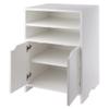 Winsome Nova 4-Shelf Storage Cabinet, White view 4
