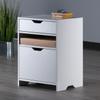 Nova Filing Storage Cabinet - White view 2