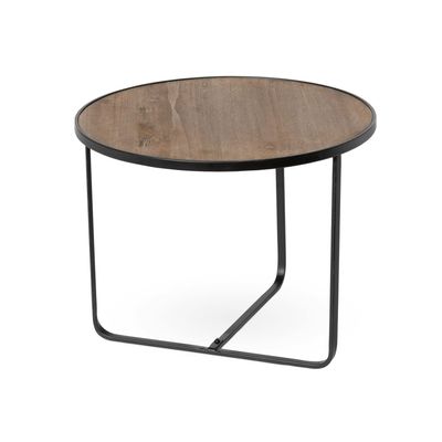Park Hill Collection Urban Living Wood and Iron Buffet Riser, Tall
