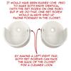 Closet Rod Support Flanges with Rear Pin | Heavy Duty 32mm Diameter Clothes Pole End Sockets for Wardrobes | Gloss White | 2 Pairs view 2
